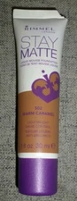 Rimmel London Stay Matte Mousse Foundation - 502 Warm Carame1 fl. oz./30 ml. NEW