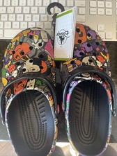 New Disney 2022 HALLOWEEN TREAT ICONS CROCS Limited Release Park Exclusive M6W8