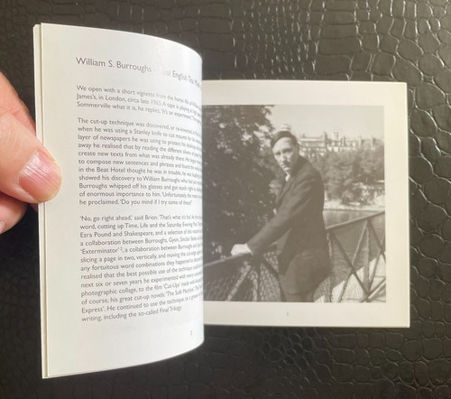 WILLIAM S. BURROUGHS Real English Tea Made Here 3 CDs & 16 Page Booklet MINT/NM - Picture 6 of 7