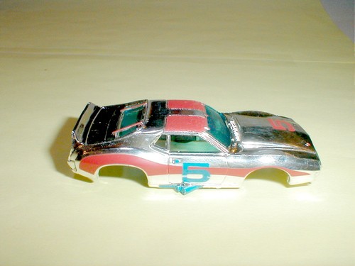 #5 Chrome Javelin body "Only" 1974-79 Aurora AFX G+ G-Plus #1764 Original NOS W - Picture 6 of 7