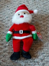 Exc. Cond. TY Beanie Baby Christmas Santa w/ E.C. tags
