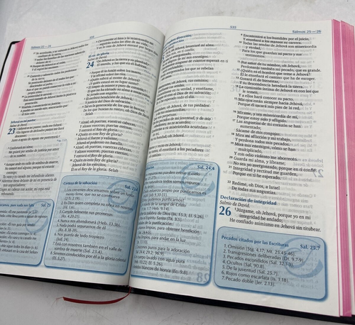 La Biblia Para La Predicacion "Esperanza Para Cuba" 2012 Leather USED w/ WEAR - Picture 8 of 14