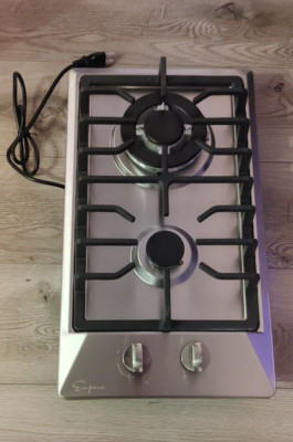 Empava 12 inch natural gas stove with 2 sealed burners  Model : EMPV-12GC29