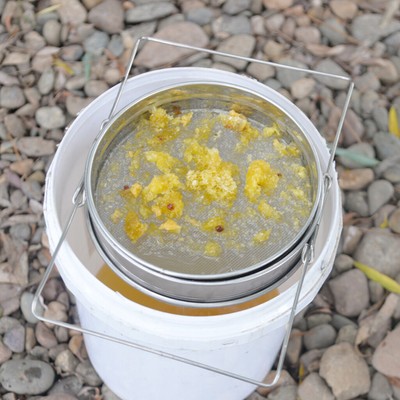 Honig Strainer Abseiher Sieb aus Kunststoff und Nylon Honig Filter 1x mit drei