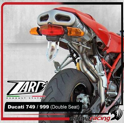 Auspuff komplett 2 1 2 Zard titan Racing fur Ducati 749S 2003 03