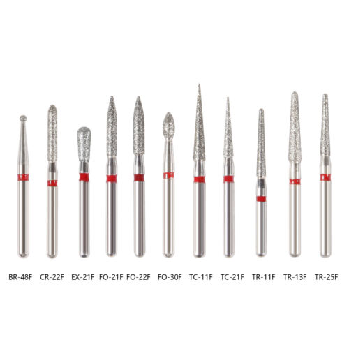 Frese Dental FG 1.6MM Diamond Burs for manipolo ad alta velocità 5pcs/pack - Bild 1 von 884