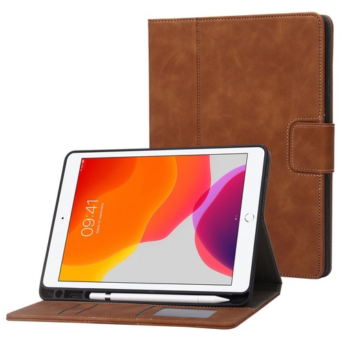 Funda protectora de cuero PU con soporte para lápiz para iPad 5ta 6ta generación 9,7 - Imagen 3 de 30