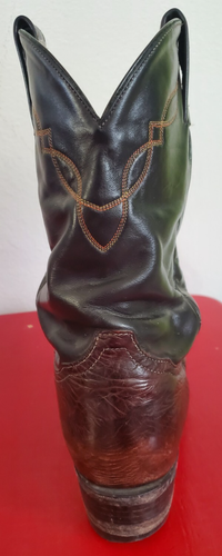 Botas occidentales Tony Lama Co. estilo 2032 para hombre, talla 9 EE ~ Hechas en EE. UU. - Imagen 6 de 14