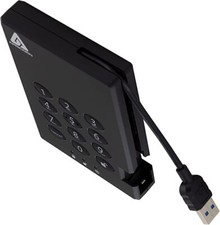 Apricorn 500GB Aegis Padlock USB 3.0 256-bit AES XTS Hardware Encrypted Portable