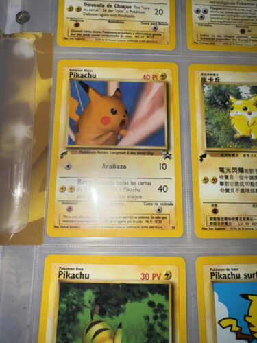 Pokemon Pikachu World Sammlung 2000 Promo Binder 9 Grade würdige Karten - Bild 8 von 21