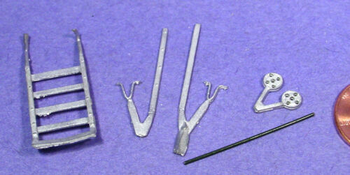 O/On3/On30 STATION BAGGAGE CART KIT WISEMAN MODEL SERVICES DETAIL PARTS: #O175 - Picture 3 of 3