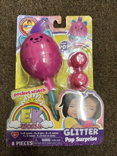 EK World Emma Kate Cutie Pop Surprise Ryan's World Sisters, Pack of 7 toys party - 第 1/3 張圖片