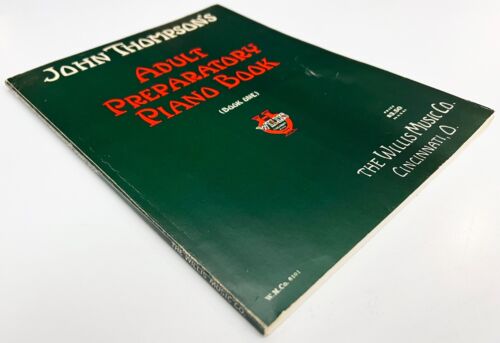 1962 John Thompson's ADULT PREPATORY PIANO Book One + 1945 4ft Keyboard Chart - Bild 2 von 16