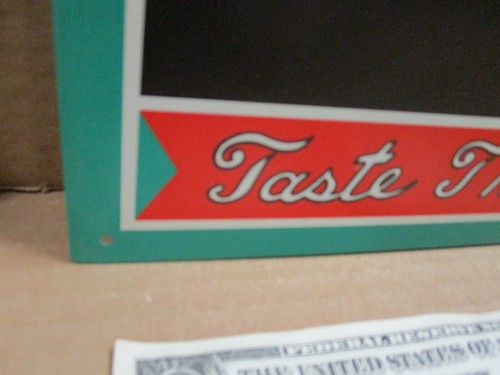 LIFT 5c BEVERAGES - Menu Chalk Board -PICS Propeller Airplane & OLD GLASS BOTTLE - Picture 15 of 18