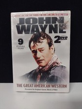 John Wayne - The Great American Western (DVD, 2003, 9 Feature Films)