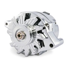Proform 66445.1F Alternator 100 amp 12V Single V-Belt Pulley Chrome 1-Wire