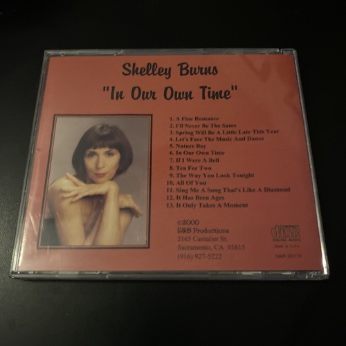 Shelly Burns promo Cd - In our own time” high grade Condition - local sacramento - Picture 2 of 5