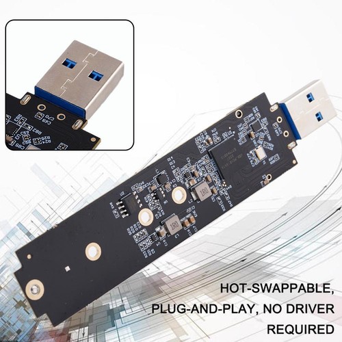 NEU NVMe auf USB Adapter, M.2 SSD auf USB 3.1 Typ A Based HOTSal Hard G5F4
