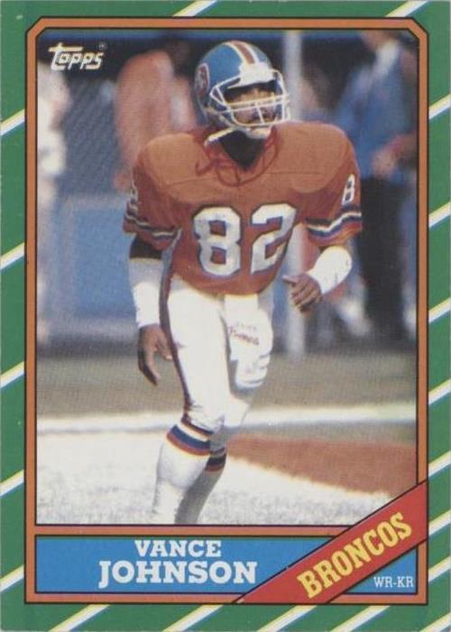 1986 Topps Vance Johnson #116 - 1 of 1