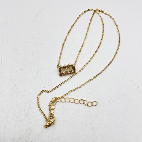 DOGEARED Aquarius Charm Necklace Gold Dipped New on Card Astrology Water Sign - Picture 6 of 7