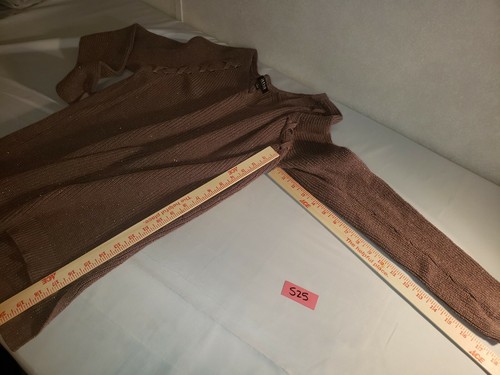 A.n.a. Pullover Größe L Langarm braun Glitzer - Bild 5 von 6