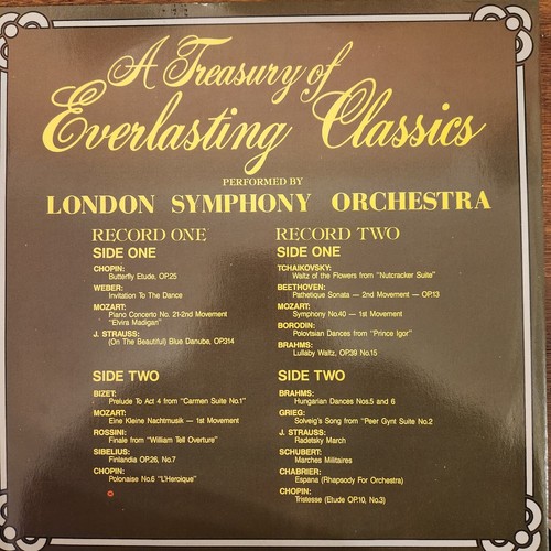 A Treasury of Everlasting Classics. 2LP gatefold. LSO Mainline Records ML 002 - Picture 3 of 9