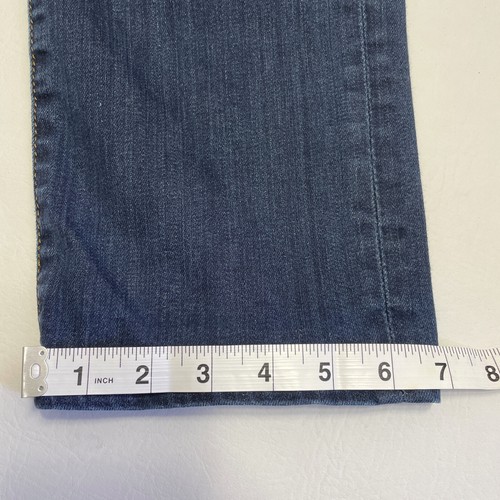 Fidelity Jeans Mens 34 Blue Jimmy Slim Straight Stretch Clampdown Dark M7081 - Picture 10 of 13
