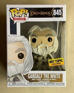 Funko POP Gandalf The White Lord of The Rings Hot Topic Exclusive #845 | eBay