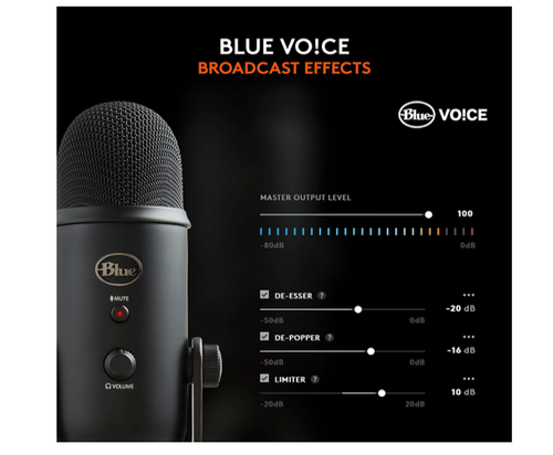 Logitech for Creators Blue Yeti USB Microphone for Gaming, Streaming, Podcasting - Picture 3 of 11