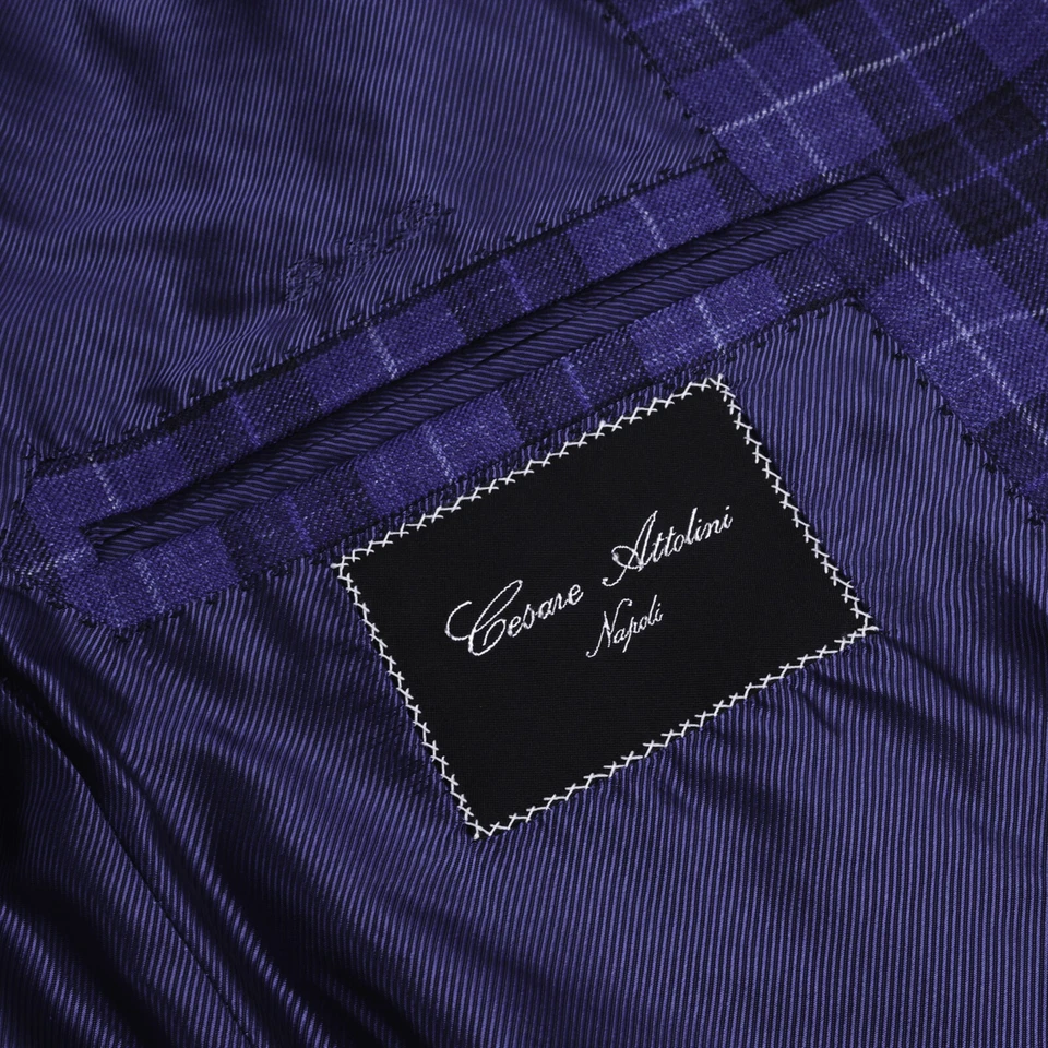 Chaqueta para hombre Cesare Attolini personalizada de lana/seda/lino 2B US 44R de $8,295 Foto 4 de 4