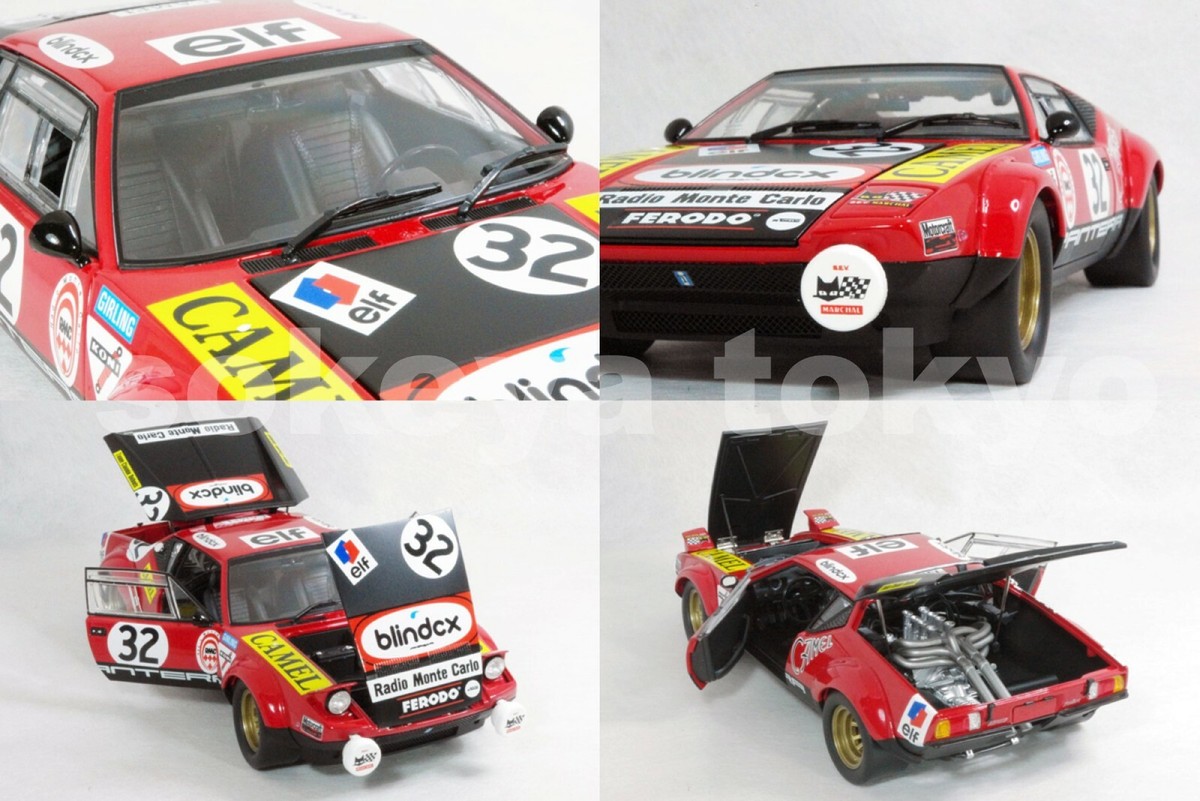 Kyosho minicar 1/18 scale De Tomaso Pantera 1972 Le Mans 24