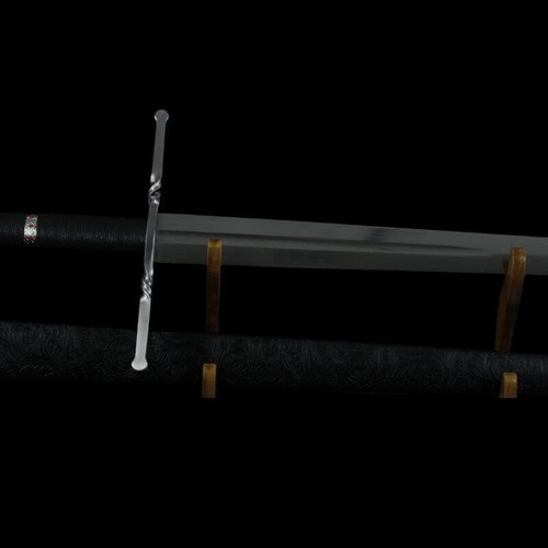 Swordier SWM-1019 Il cavaliere templare spada lunga: con lama in acciaio a molla - Foto 6 di 9
