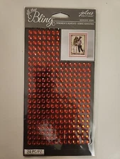 Jolees Boutique Bling Sheet Red scrapbooking stickers