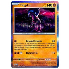 Ting-Lu 110/167 Rare Scarlet & Violet: Twilight Masquerade Pokemon TCG (HOLO,NM)