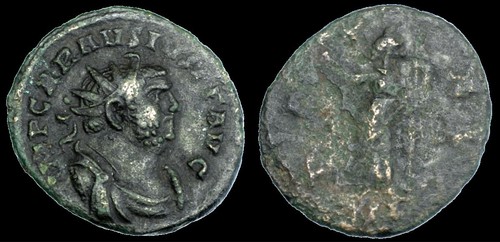 CARAUSIUS AE RADIATE, LONDON - NICE PORTRAIT!