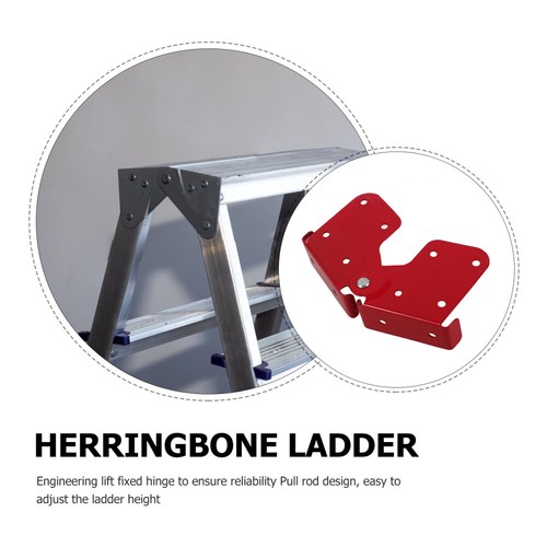 Ladder Tie Rod Hinge Folding Ladder Hinge Heavy Duty Step Ladder Hinge Accessory - Picture 8 of 12