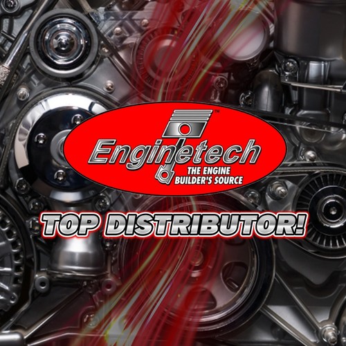 Dish Top Pistons and Cast Rings for 76-87 GM 5.0L/305 V8 | Standard Size - Picture 4 of 8