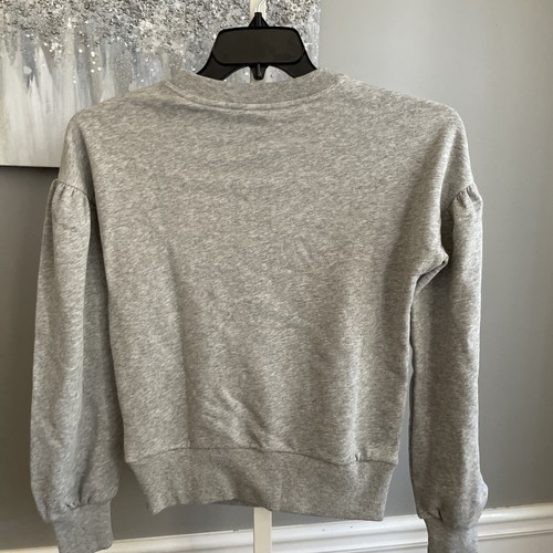 kate spade New York Embellished Bunny Sweatshirt in Gray Women’s Size XXS NWT - Picture 6 of 7