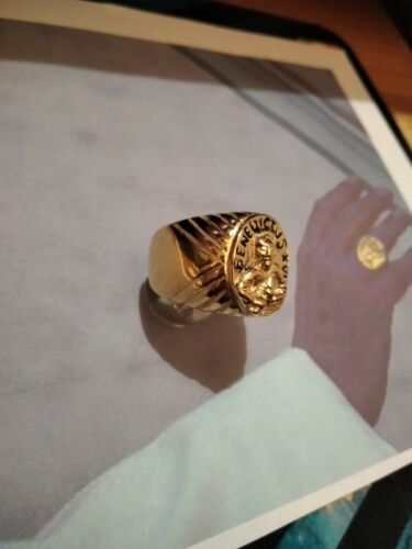 Pope Benedict XVI St. Peter's Fisherman Ring made GOLD 18 K-artisan product - 第 4/10 張圖片