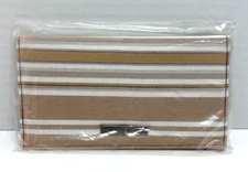 LONGABERGER Washed Linen Checkbook Cover--NEW