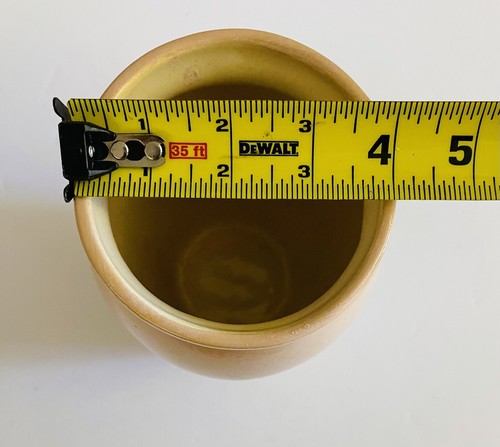 Authentic Mexican Cantarito Clay Cup Jarrito de Barro De Loteria 32 Oz 6 Inches - Picture 3 of 3