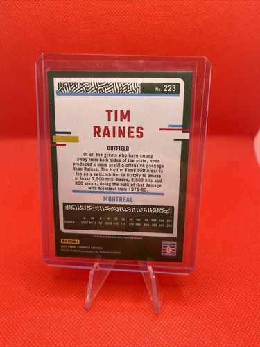 Vladimir Guerrero /500 Donruss 2023+ Tim Raines /400+Bert /99+Lajoie/999 - Picture 6 of 10