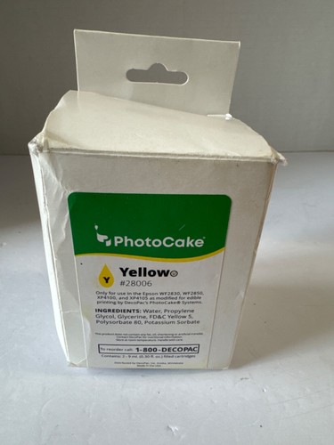 3er Pack Photocake Tintenpatrone Ersatz - Gelb 28006