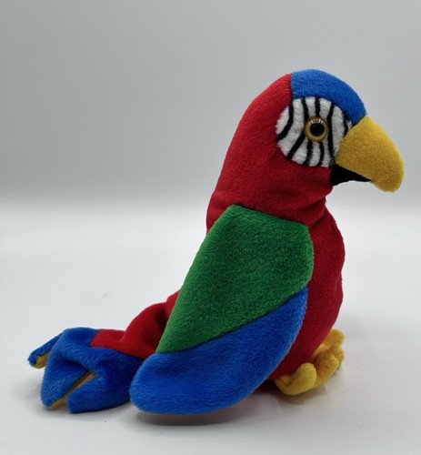 TY Beanie Baby - JABBER the Parrot (6.5 inch) - Picture 6 of 16