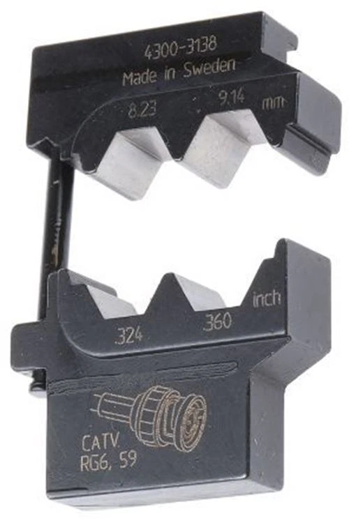 Pressmaster MCT Series Crimp Die Set Coaxial Coaxial Type CATV