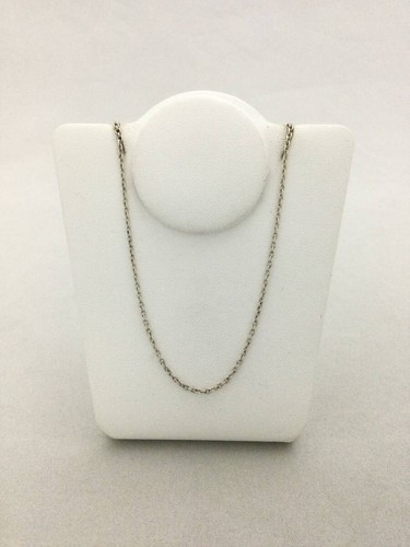 TIFFANY&Co Long Necklace Chain Silver 925 #559
