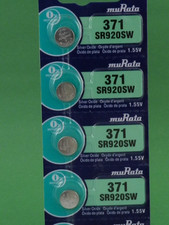 Murata 371 SR920SW Watch Battery - 4Pc