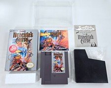 CASTLEVANIA III 3 DRACULA'S CURSE COMPLETE CIB 1990 VGC Authentic Nintendo NES