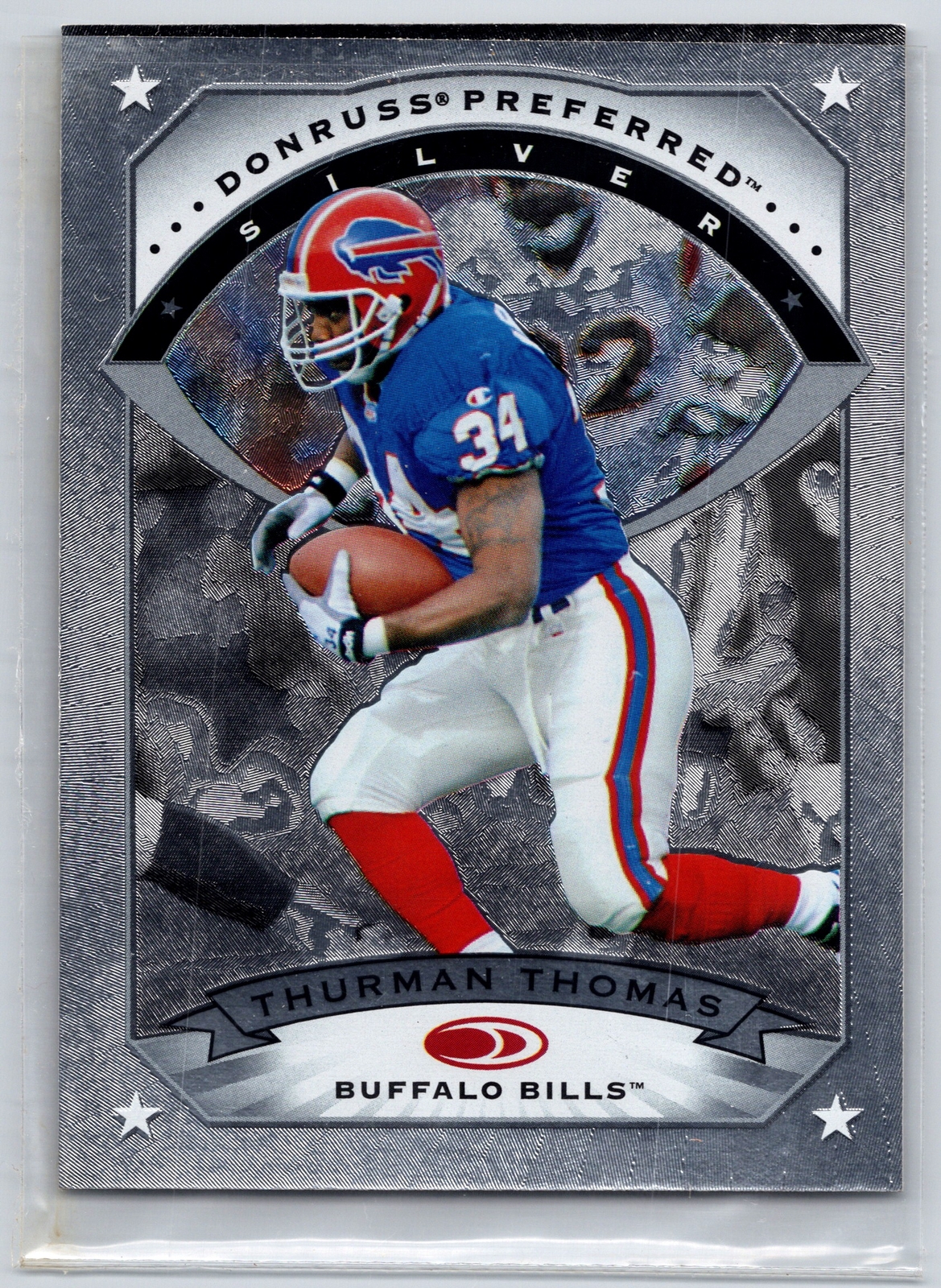 1997 Donruss Preferred #52 Thurman Thomas Cut To The Chase