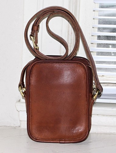 Coach Vintage - Kit Camera Bag 9973 in British Tan, USA 1995 - Phone Bag, EUC - Picture 3 of 13